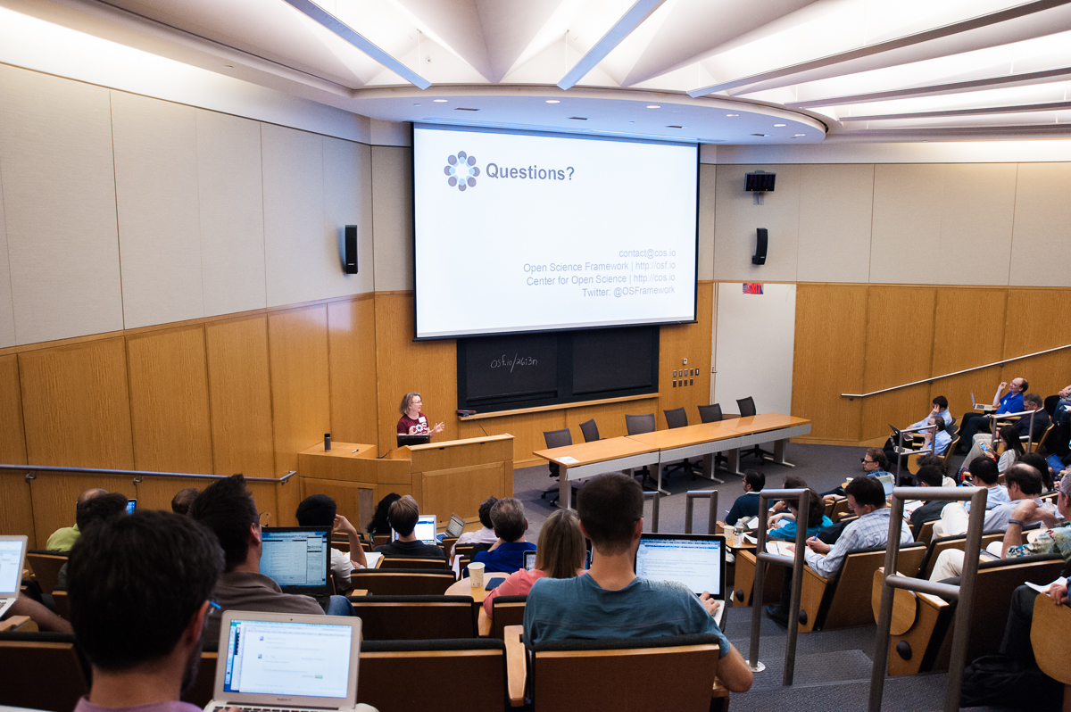 Open Science Framework + Dataverse presentation by Sherry Lake