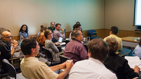 Metadata Breakout Session led by Leanne Trimble + Sünje Dallmeier-Tiessen