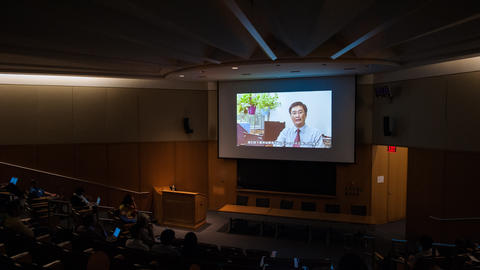Viewing Fudan University's promotional video for Dataverse.