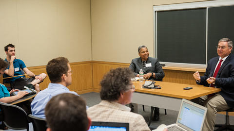 Sharing Sensitive Data breakout session led by Latanya Sweeney + Jonathan Crabtree